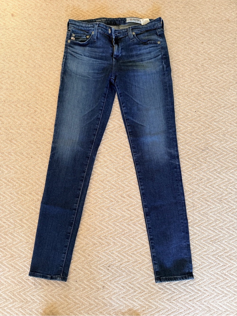 AG Adriano Goldschmied Legging Ankle Super Skinny Jeans 28